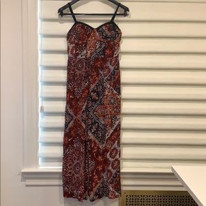 Band Of Gypsies Printed Jumpsuit Size Small